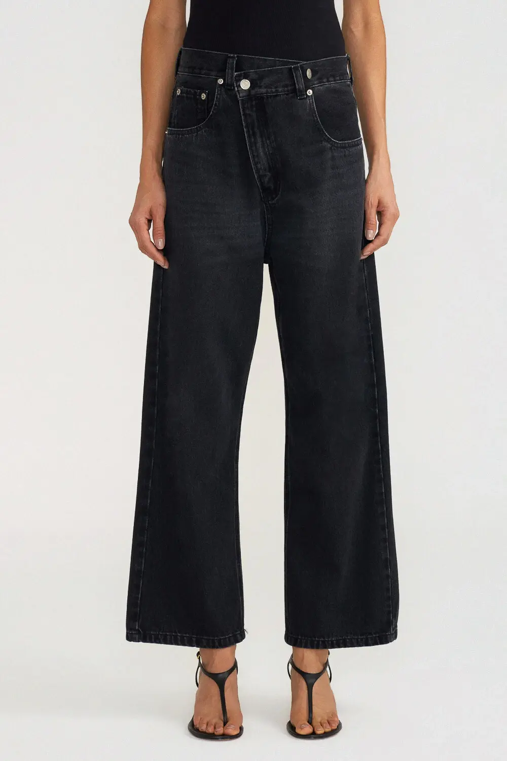 Calça Crossover - Black Denim | L*Denim