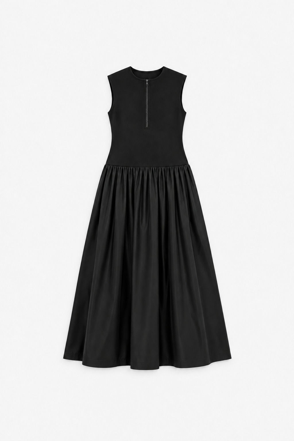 Vestido Decote Zíper - Preto | Andrea Marques