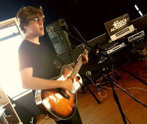 Young performers at Lyall Bay School…guitar lessons