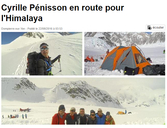 OUEST FRANCE 26 août 2016