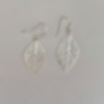 Aretes hoja