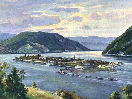 Insula Ada Kaleh, orientul scufundat