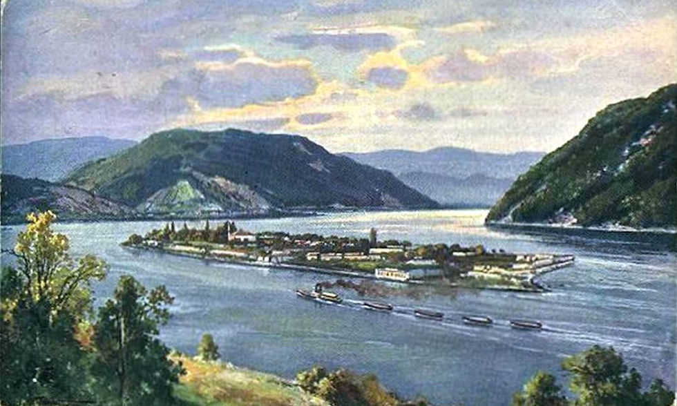 Insula Ada Kaleh, orientul scufundat