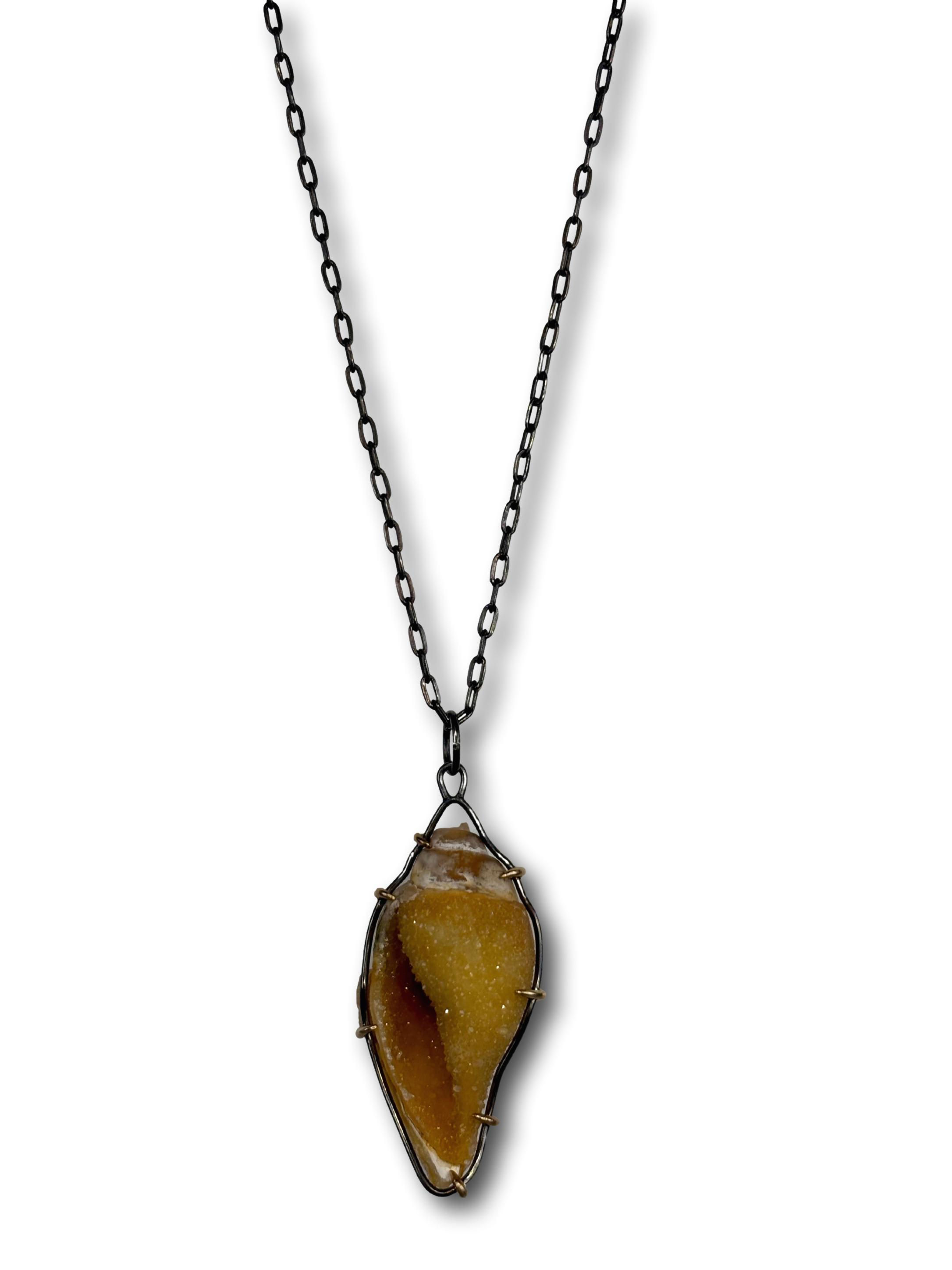 Fossilized Shell Necklace 3
