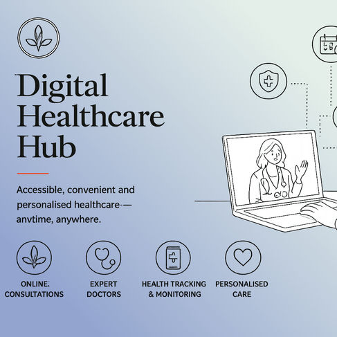 digital healthcare hub image