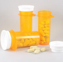 Prescription medicine bottle representing clinically supervised GLP-1 medications