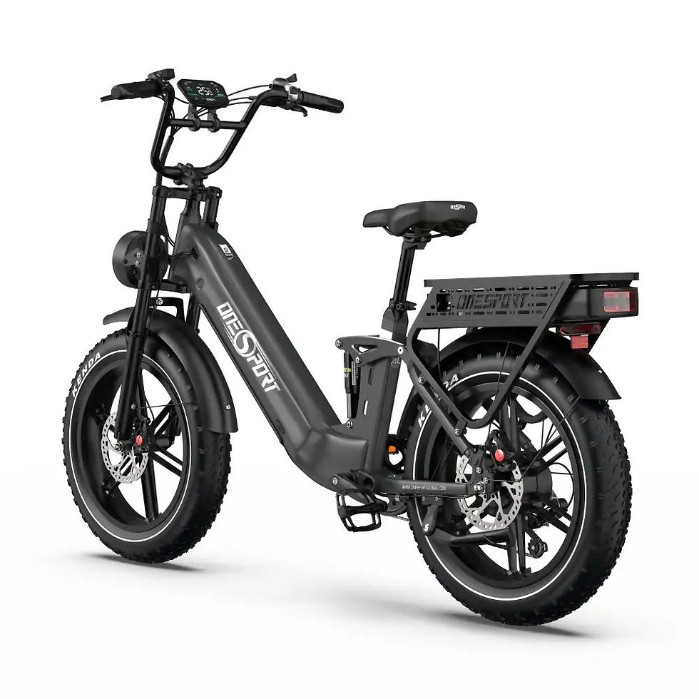 Thumbnail: Onesport OT08 Pro 500W 20" Fat Bike Dual Batteries 1728Wh Step-through E-bike — photo 6
