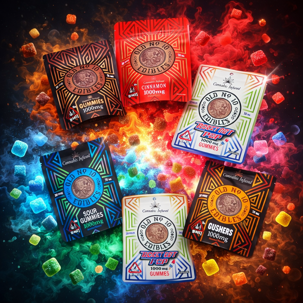 1 - OLD # 10 EDIBLES - 1000MG - 20PC