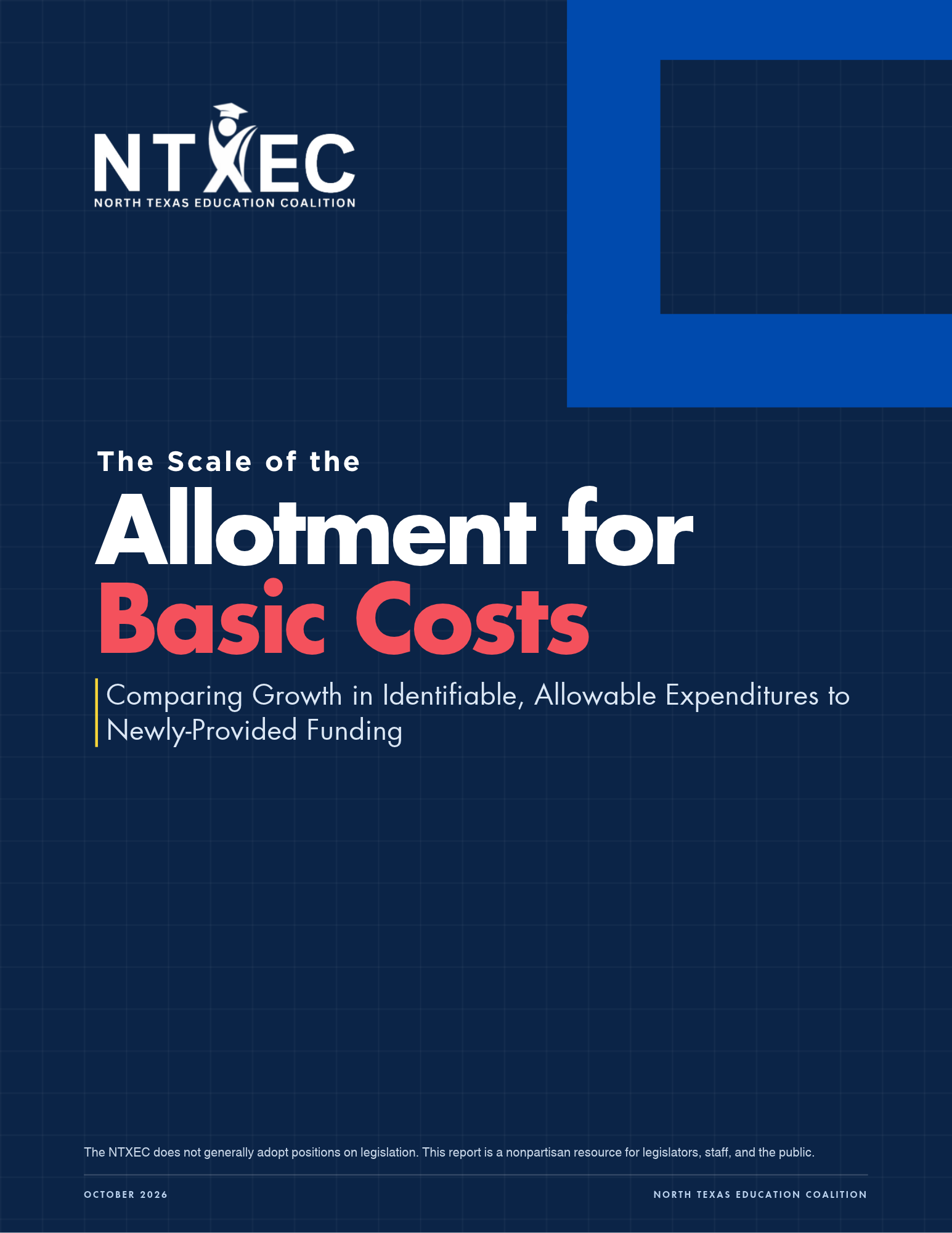 Cover of The Scale of the Allotment for Basic Costs