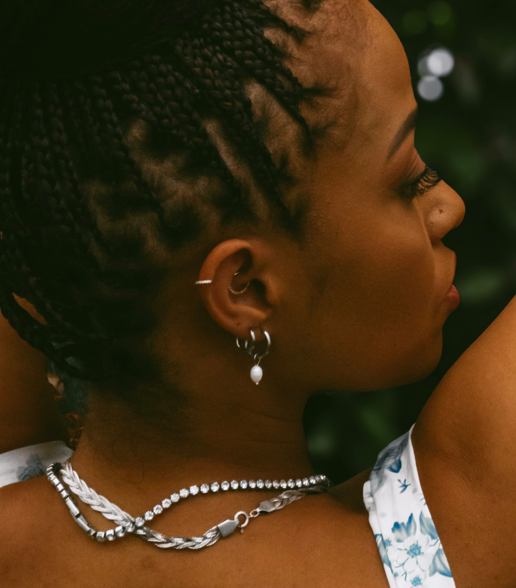 Pearl Hoops.