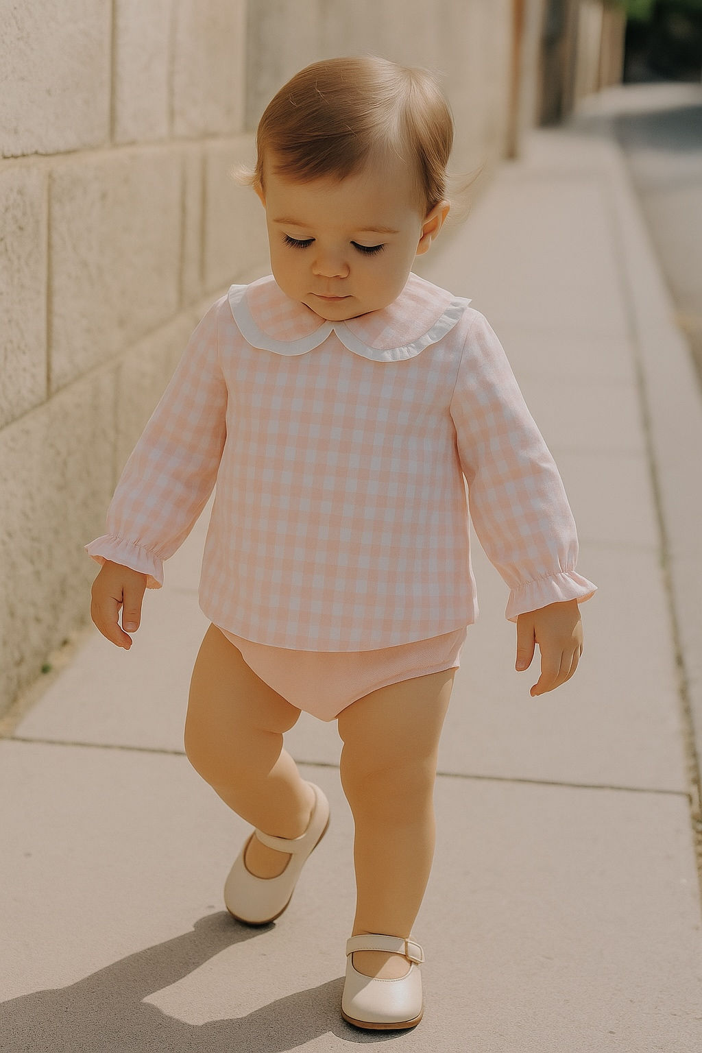 Camisa cuello Peter Pan