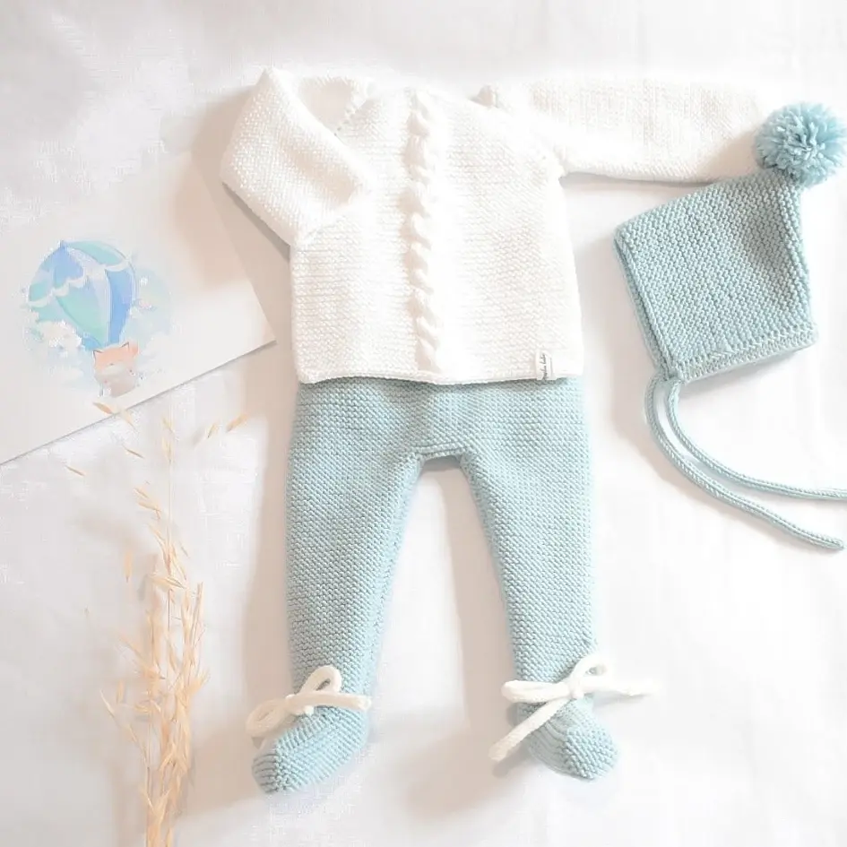 Miniature : Modèle galon central (barboteuse ou pull)