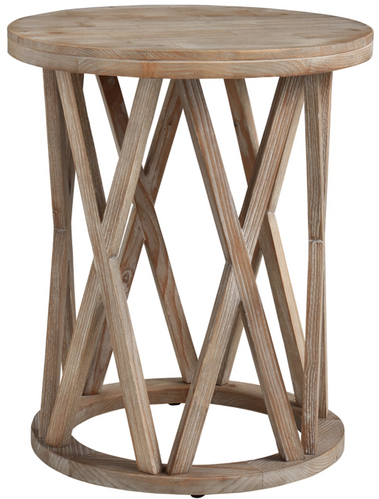 Round Coastal End Table | Florida Home & Patio