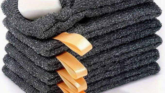 Mens Soap Saver Scrubber Pouch 