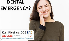 Woman With Dental Emergency