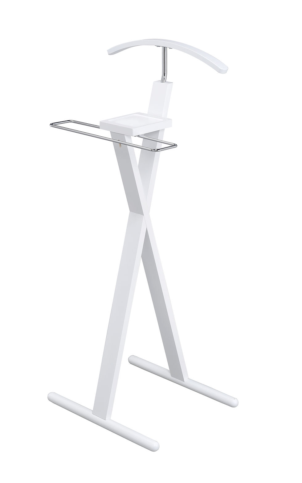 Thumbnail: Josh Valet Stand VL17127 VL17128 - Dark Walnut, White