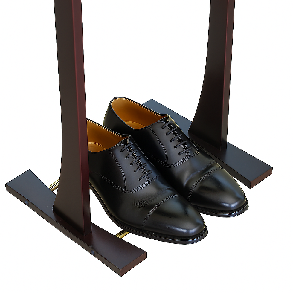 Thumbnail: Ashton Wardrobe Valet VL16006 - Dark Mahogany