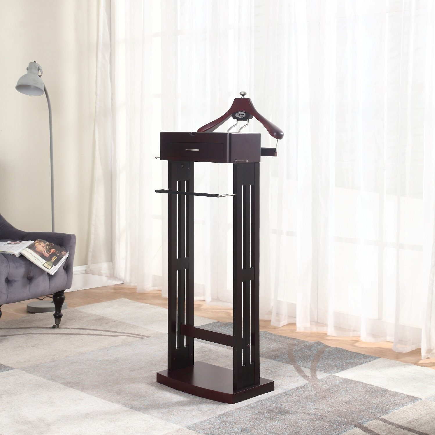 Gentleman's Valet Stand Personal Organizer NORSTAR mysite4