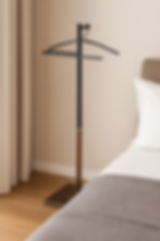 Thumbnail: Kumo Valet Stand VL17240 VL17241 VL17242 - Walnut, Black, White