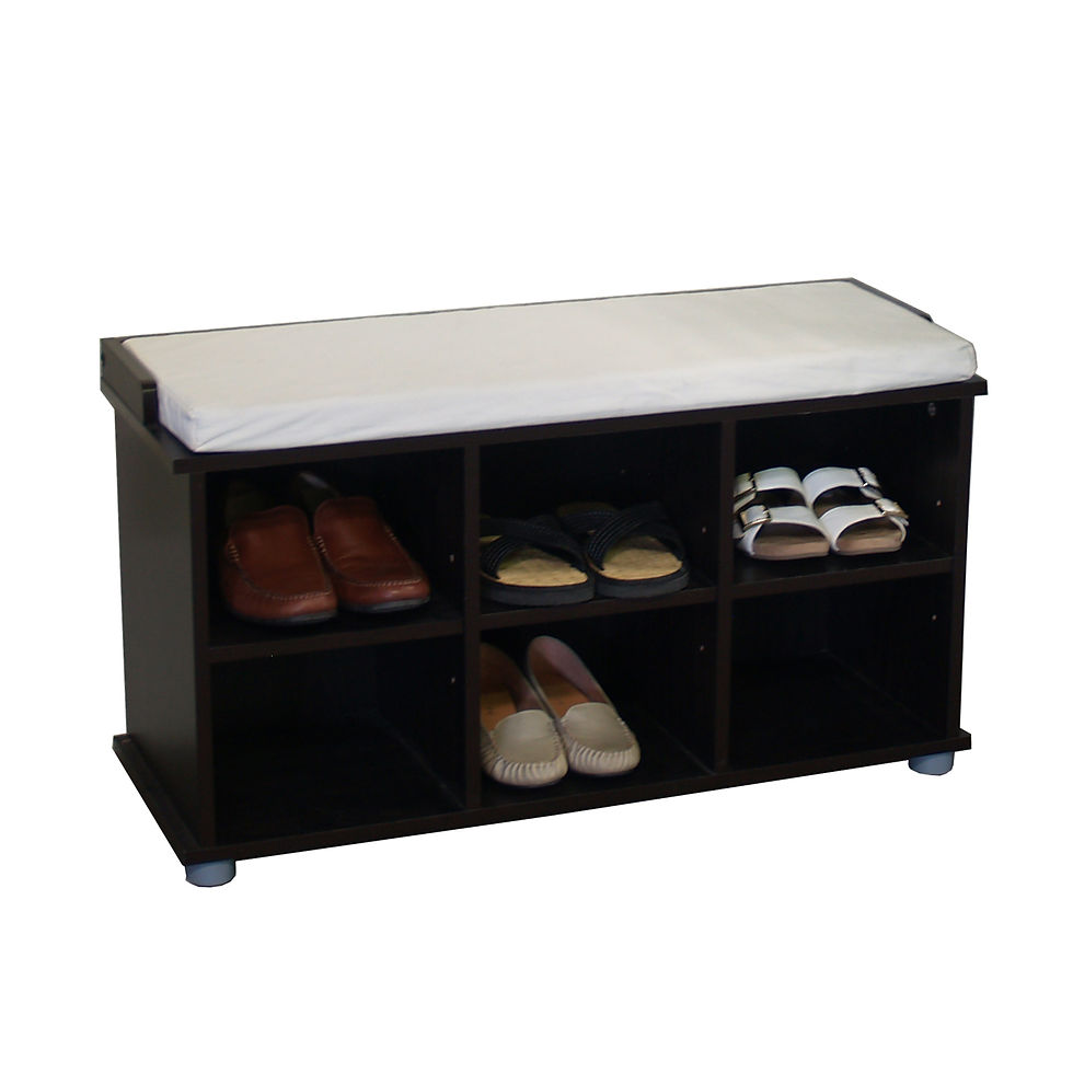 Thumbnail: Kendal Shoe Bench and 3-cell hutch set SH16755