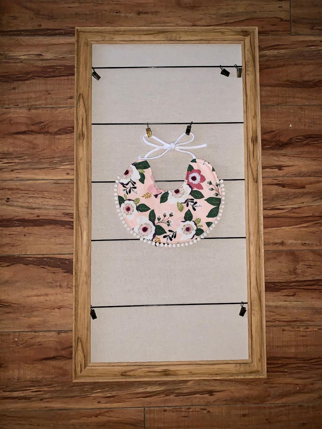 Chic Floral Double Sided Bib