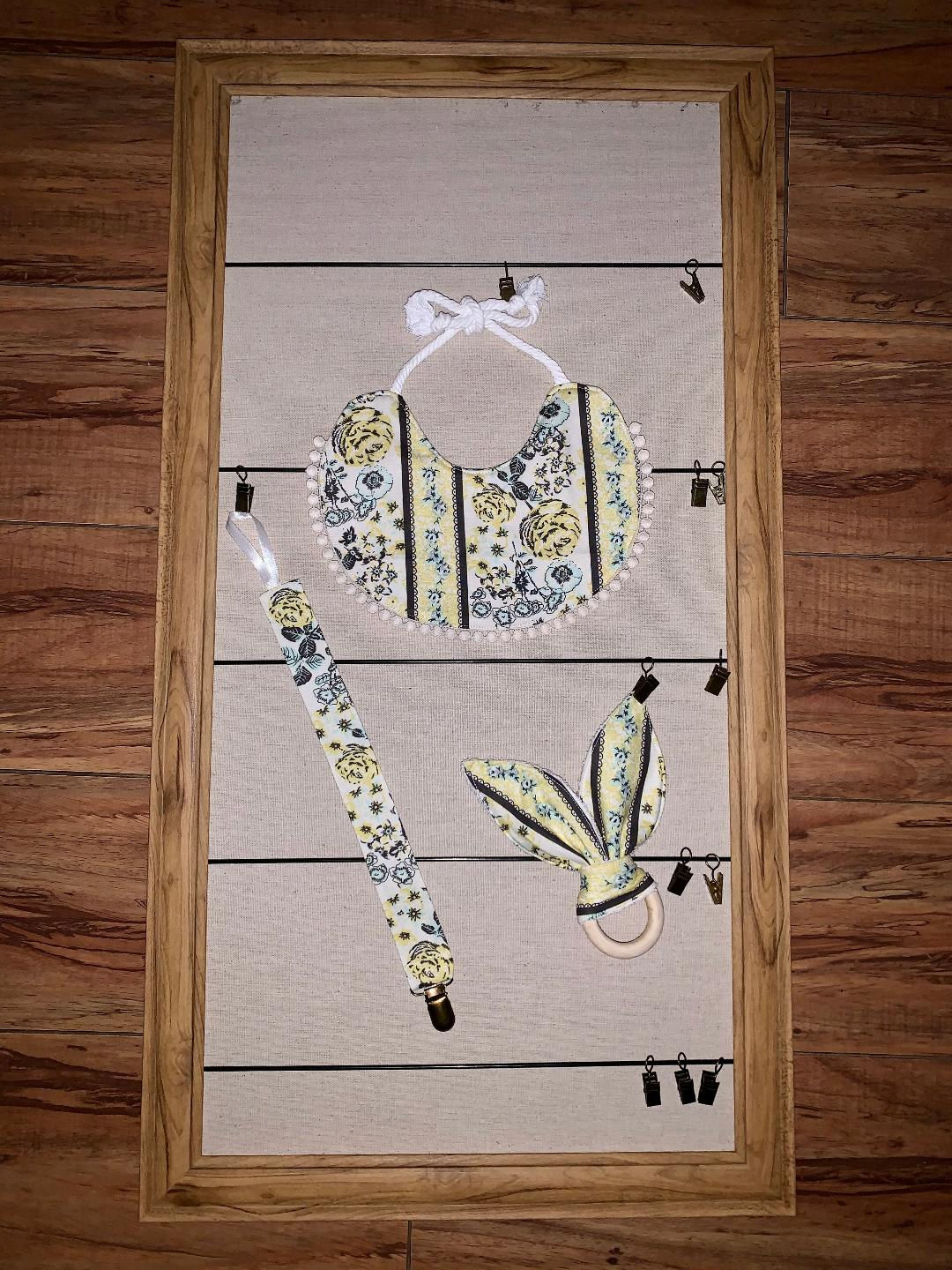 Yellow Boho Baby Set