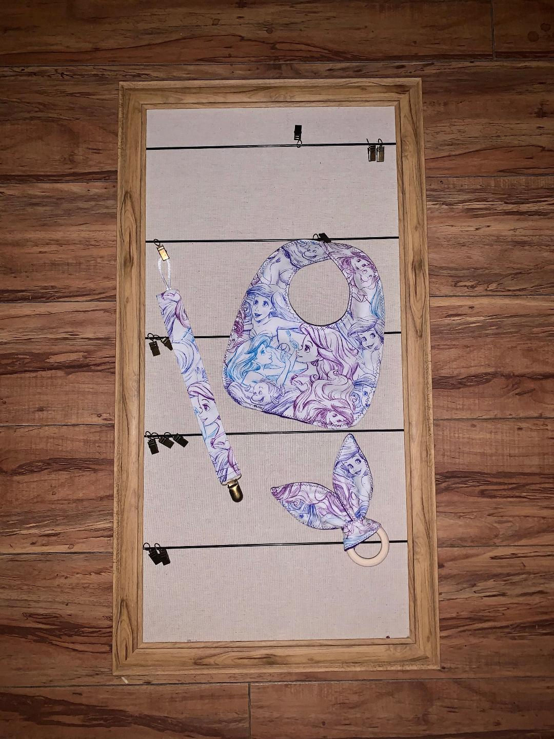 Purple And Blue Little Mermaid Set