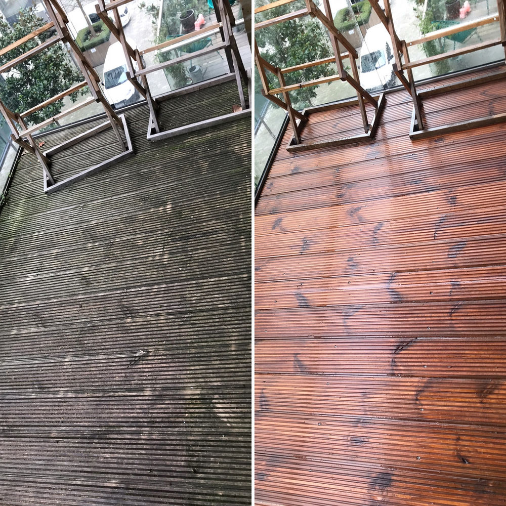 Balcony Cleaning in London