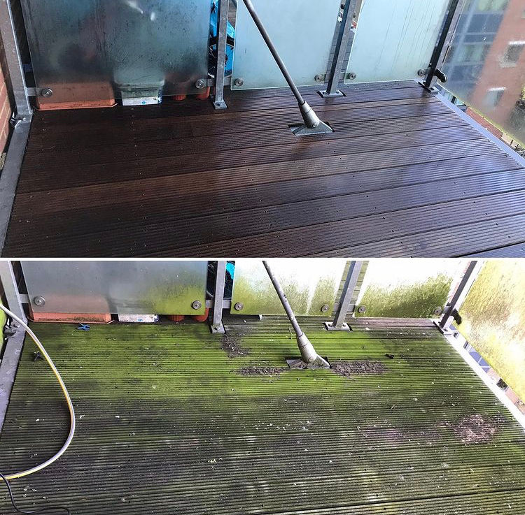 Balcony Cleaning in London