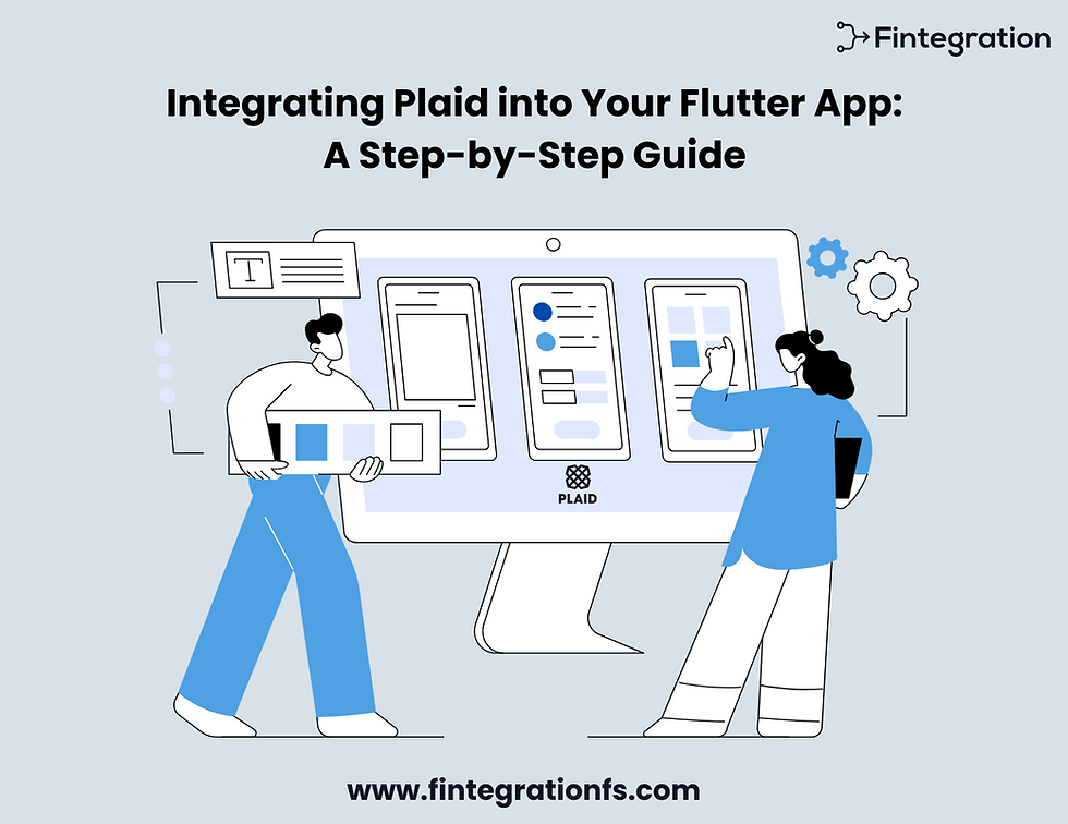 Integrating Plaid into Your Flutter App