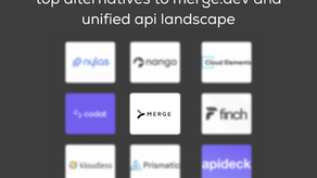 Top alternatives to Merge.dev and Unified API landscape