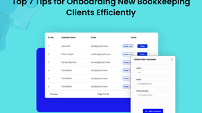 Top 7 Tips for Onboarding New Bookkeeping Clients Efficiently