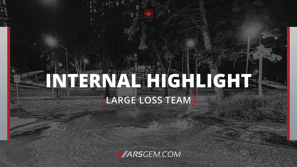 Interval Highlight Cover image with large water damage in background