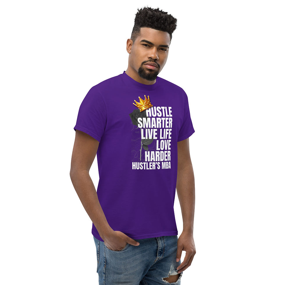 Thumbnail: Hustle Smarter Unisex classic tee