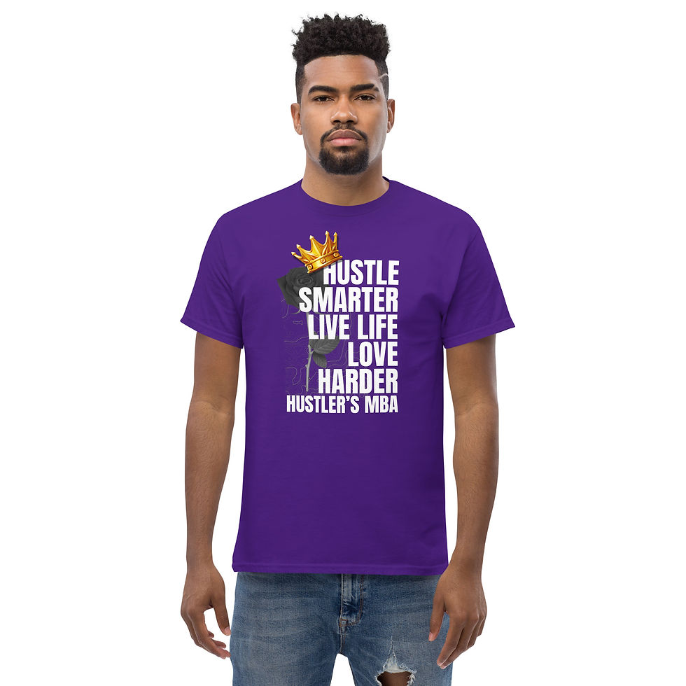 Thumbnail: Hustle Smarter Unisex classic tee