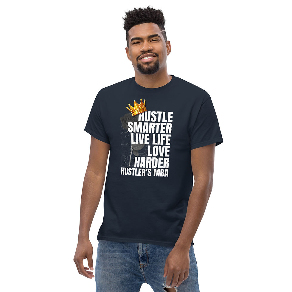 Thumbnail: Hustle Smarter Unisex classic tee