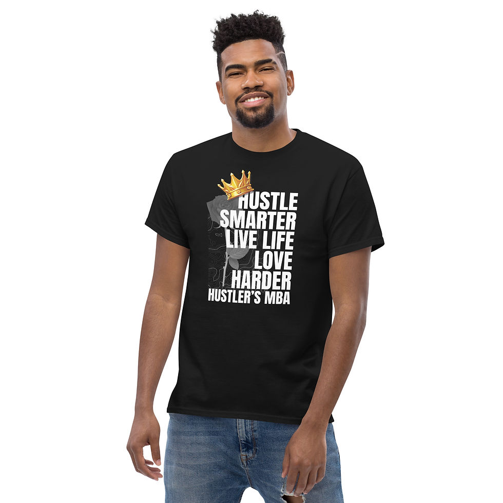 Thumbnail: Hustle Smarter Unisex classic tee