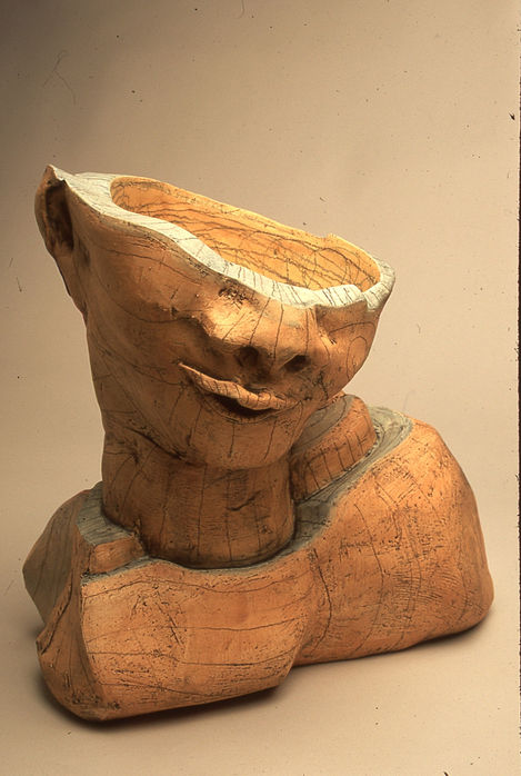 Slab Built , One Off , Ceramic, Clay , Head , 