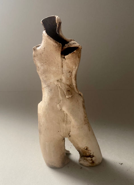 Ceramic, Contemporary Ceramics, Clay , Slab-built, Figurine, Ceramic, Figurine