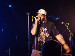 Durry takes the stage at Portland’s Wonder Ballroom on “This is Your Friend From the Real World” tour.