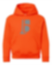 B & W-Hooded Fleece