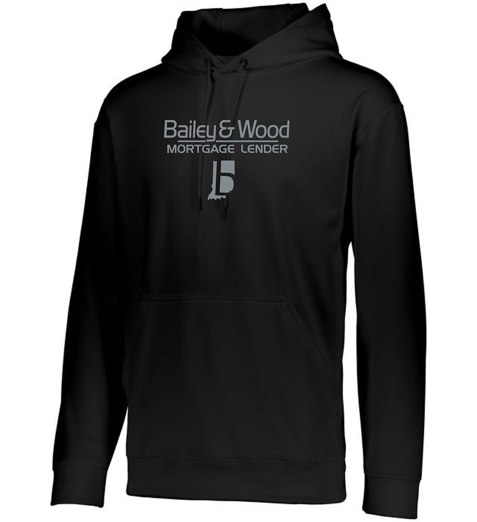 Thumbnail: B & W-Dri-Fit Hooded