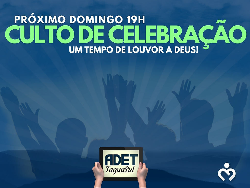 chamada celebração