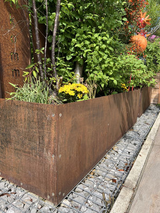 Hochbeete aus Corteenstahl in Frasdorf