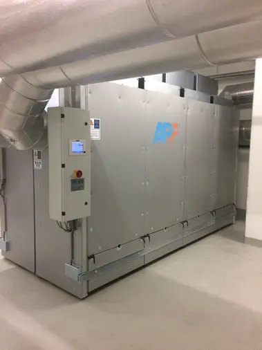 APF Filterverbauung