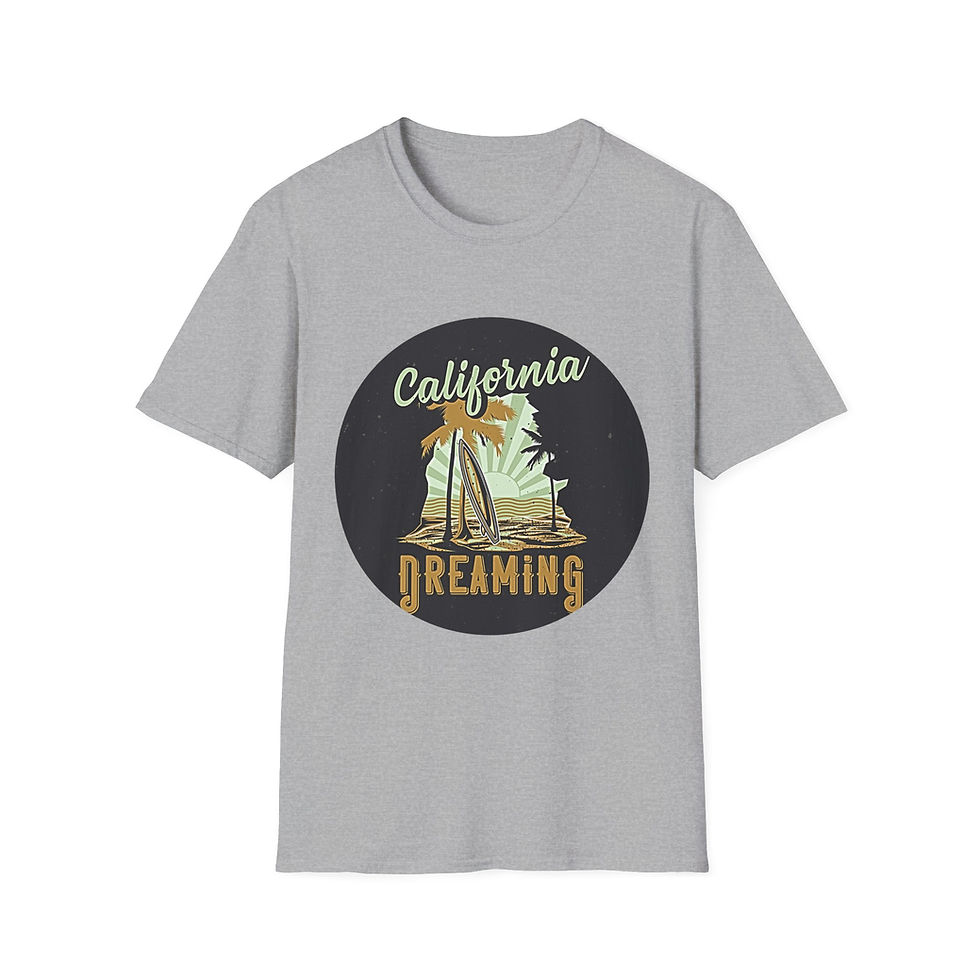 Thumbnail: California Dreaming T‑Shirt — Vintage Surf Sunset Tee