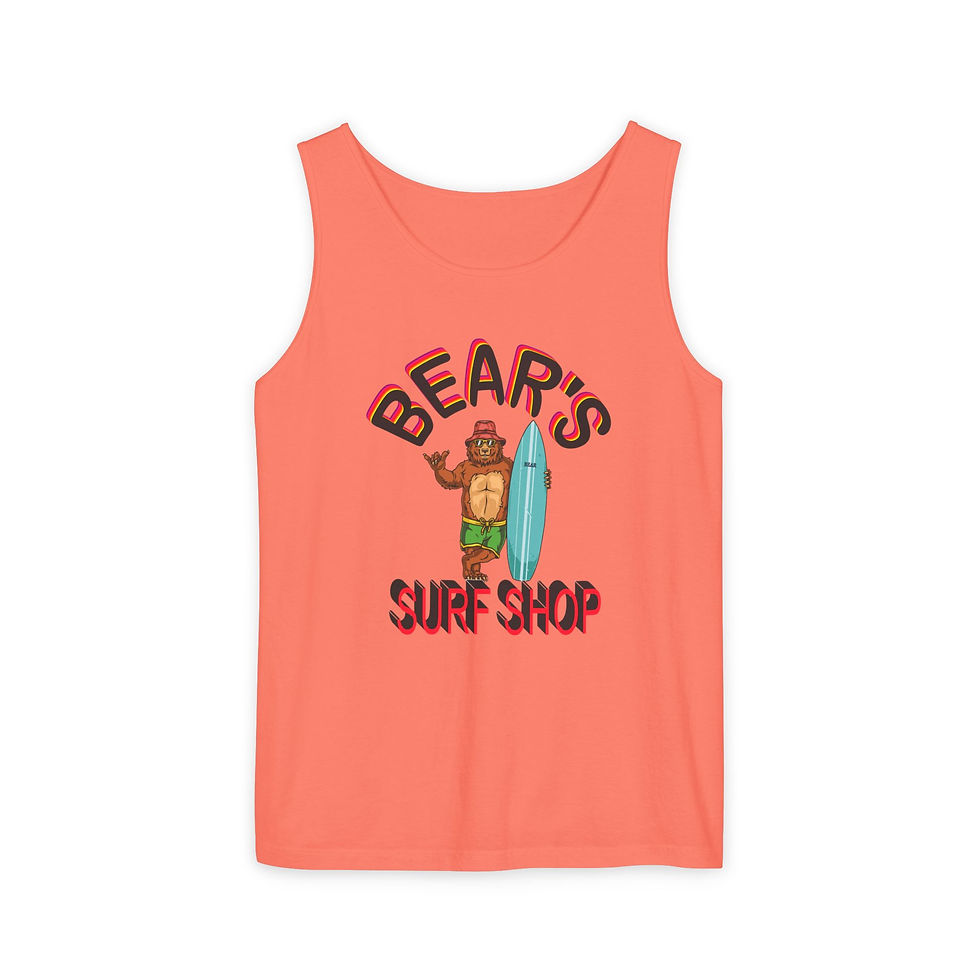 Thumbnail: Unisex Garment-Dyed Tank Top