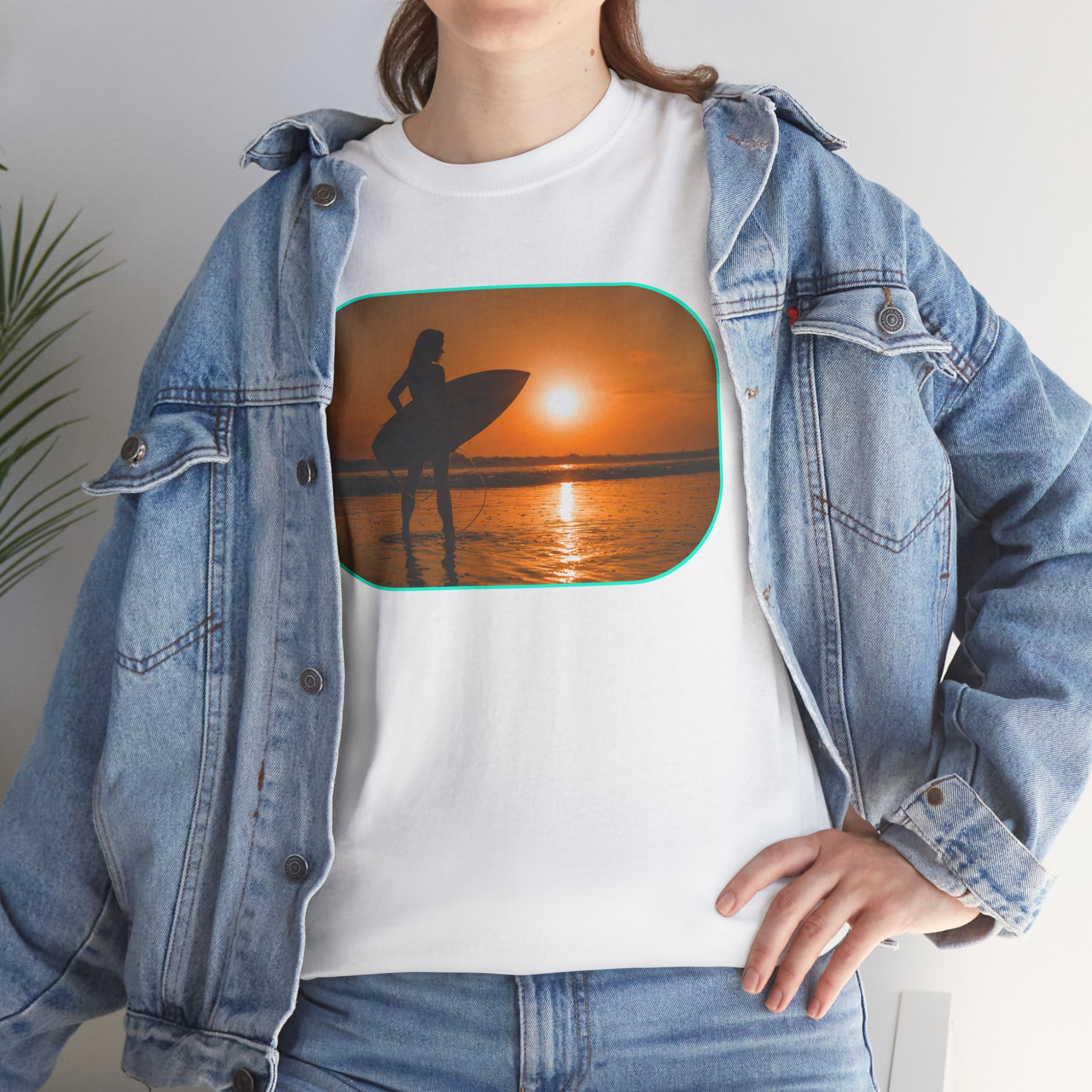 Sunset Surf Silhouette T-Shirt