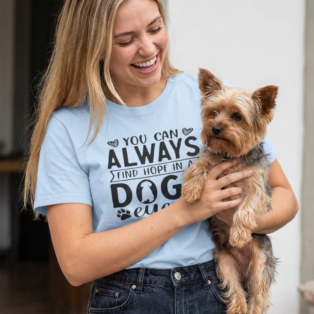 Yorkie tee shirt