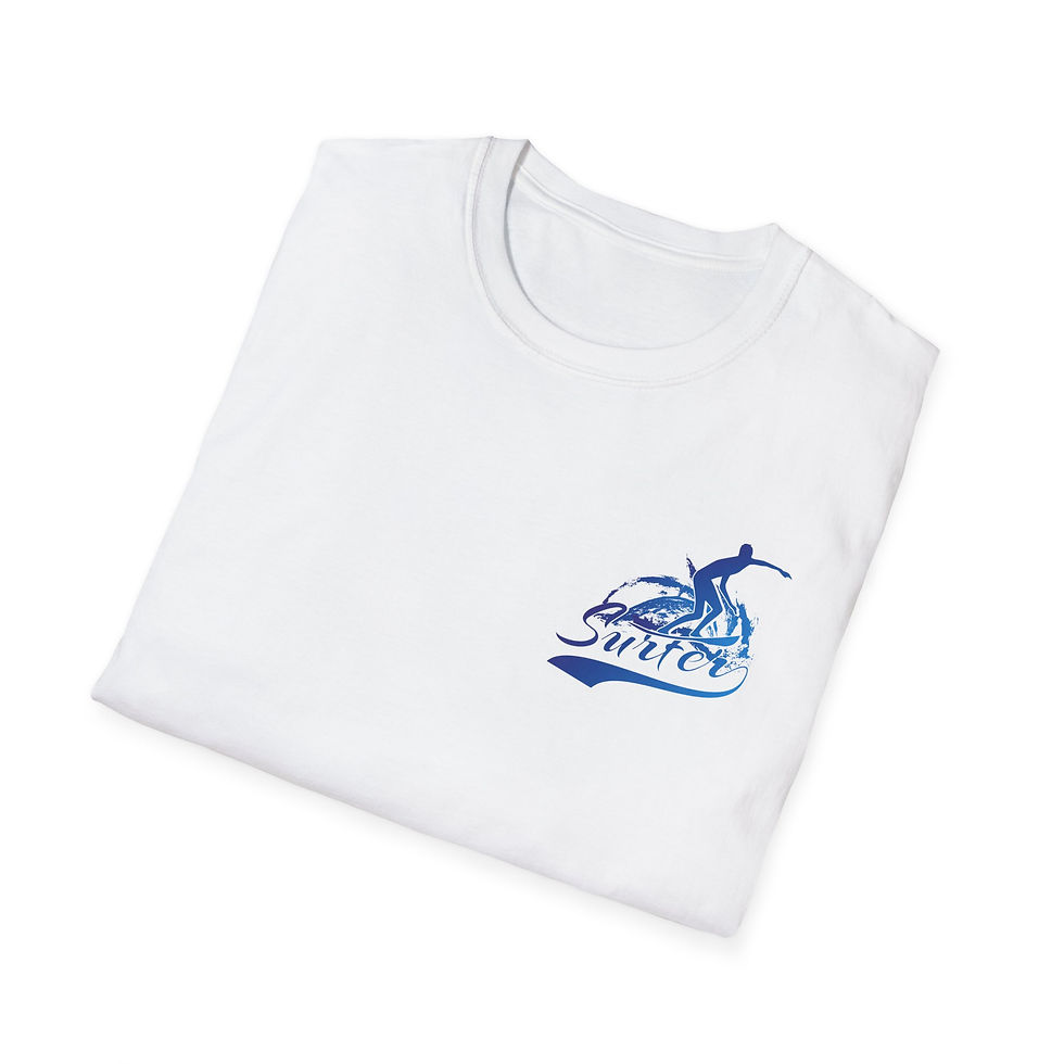 Thumbnail: Sunset Surfer T-Shirt — Surf Silhouette Beach Tee